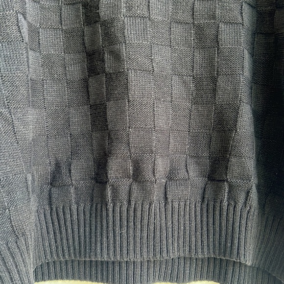 Geoffrey Beene Men's X-Large Crew Neck Pullover Sweater Geometric Pattern. - Picture 10 of 11